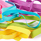 Benecreat 34m (37 Yards) Band elastische Stretch-Gummibänder für Haargummis Stirnbänder - 34 Farben von 1m EC-BC0001-03-5