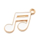 Pendente smaltati in lega&nbsp;PALLOY-E582-08KCG-04-1