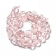 Natural Rose Quartz Beads Strands G-P138-12-2
