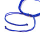 2Pcs Nylon Braided Bracelet Makings BJEW-JB07525-07-6