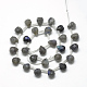 Chapelets de perles en labradorite naturelle  G-R435-15G-2