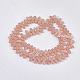 Electroplate Glass Beads Strands EGLA-T017-01C-2