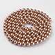 Glass Pearl Beads Strands HY-8D-B48-1