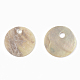 Breloques de coquille akoya naturels SHEL-R048-027-2