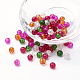 Baking Painted Crackle Glass Beads DGLA-X0006-6mm-09-1