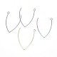 Crochets de boucle d'oreille en acier inoxydable à placage ionique (ip) STAS-L211-11-M-1
