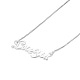 SHEGRACE Pretty Design Sterling Silver Pendant Necklace JN122A-2