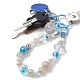 Décorations de pendentifs en perles de résine et d'acrylique KEYC-JKC00513-4