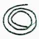Chapelets de perles en malachite naturelle G-C009-B24-3