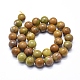 Natural Yellow Opal Beads Strands G-D0013-62D-2