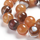Brins de perles d'imitation d'agate naturelle du Botswana G-I281-01-12mm-1