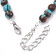 Synthetic Turquoise Beaded Bracelets BJEW-S135-012B-3