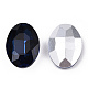 Cabujones de cristal con rhinestone RGLA-T080-10x12mm-13-2