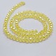 Chapelets de perles en verre électroplaqué X-EGLA-J047-4x3mm-AB09-3