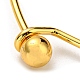 Bracelets en perles d'émail cœur avec mauvais œil BJEW-G675-03G-01-3