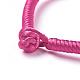 Bracelets faits main de fil de polyester de corde tressée BJEW-F360-I01-4