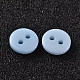 2-Agujero botones redondos de costura redondos para el diseño de vestuario BUTT-E119-14L-17-2
