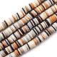 Handmade Polymer Clay Beads Strands CLAY-R089-8mm-T005-1