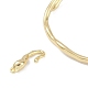 Латуни Переключить застежками KK-U020-08G-3