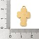 Pendentifs en strass en acier inoxydable 304&nbsp;STAS-I322-35G-01-3