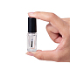 Benecreat 24 шт. 5 мл пустые бутылки для лака для ногтей прозрачные стеклянные бутылки для лака для ногтей с кистями MRMJ-BC0001-47-5ml-3