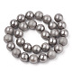 Chapelets de perles en coquille électrolytique SHEL-T005-10B-2