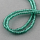 Transparent Glass Beads Strands GLAA-R135-3mm-13-2