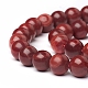 Brins de perles de rhodochrosite brésil nature G-I271-C02-10mm-3