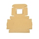 Foldable Creative Kraft Paper Box CON-WH0085-24-2