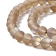 Chapelets de perles en pierre de lune synthétique G-E573-01A-07-3