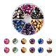 Cheriswelry 180pcs 6 Farben natürliche Achatperlen G-CW0001-05-1