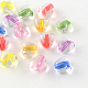 Heart Transparent Acrylic Beads X-TACR-S120-01-1