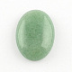 Óvalo cabuchones de piedras preciosas de aventurina verde X-G-R221-02-1