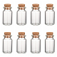 Botellas de vidrio frasco de vidrio X1-AJEW-H004-7-1-1
