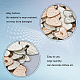 Fingerinspire 40 pièces 4 boutons à tige en alliage de zinc de style BUTT-FG0001-07-4