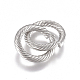 304 Stainless Steel Twisted Jump Rings STAS-G225-11P-1