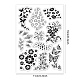 PH PandaHall Flower Clear Stamps Butterfly Transparent Scrapbooking Stamps Animal Plant Silicone Clear Stamps with Bee Leaf Heart Star Mouth for Spring Card Making Scrapbooking Embossing Album Decor DIY-WH0167-56-968-2