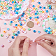 Sunnyclue 800 pièces 8 couleurs perles en plastique opaques KY-SC0001-87-3