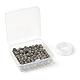 100pcs 8mm grade aa perles rondes en labradorite naturelle DIY-LS0002-58-7