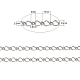 Cadenas hechas a mano de hierro cadenas figaro cadenas madre-hijo CHSM021Y-N-2