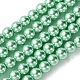 Fili di perle di vetro colorato ecologiche HY-A008-6mm-RB108-1