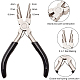 BENECREAT 45# Carbon Steel 6-Step Multi-Size Wire Looping Forming Pliers TOOL-BC0001-11B-6