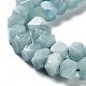 Natural Aquamarine Beads Strands G-D091-A19-4