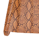 FINGERINSPIRE Snake Skin Leather Sheets 11.8