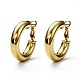 Brass Chunky Small Huggie Hoop Earrings for Women EJEW-SZ0001-46-1
