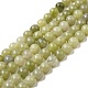 Natürliche Jade Perlen Stränge G-K340-A02-01-1