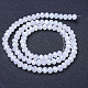 Chapelets de perles en verre électroplaqué X-EGLA-A034-J6mm-B07-2