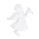 Angel con moldes de silicona para colgante de corazón. DIY-K051-28-2