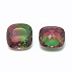 Cabujones de cristal con rhinestone RGLA-T045-10x10-001TO-2