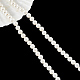 Shell normal de perles blanches de brins SHEL-WH0001-009A-1